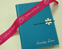 Books and bookmarks from Initial It Please