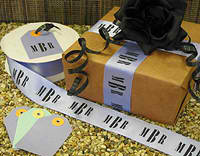 Personilized Ribbon and box from Initial It Please